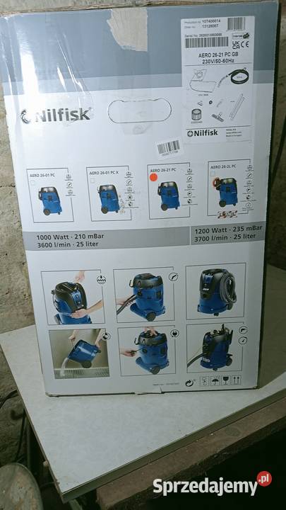 Odkurzacz workowy Nilfisk Odkurzacz Aero 2621 PC Olsztyn