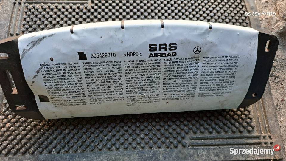 Poduszka pasażera airbag Mercedes W204 osobowe Somonino