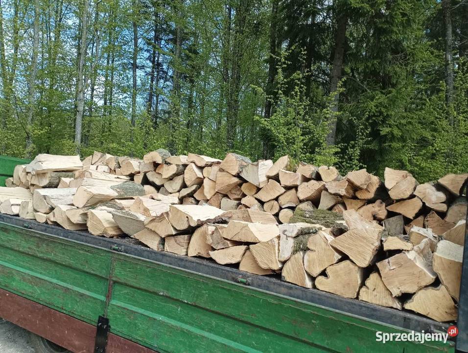 Drewno opałowe i kominkowe Dąb Buk Grab Brzoza Drezdenko