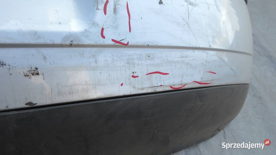 VW POLO 6Q6 0208 ZDERZAK TYL TYLNY Części śląskie Ruda Śląska