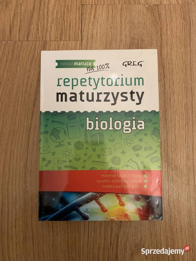 Książki matura biologia „notatki z lekcji",Bukała Warszawa ...