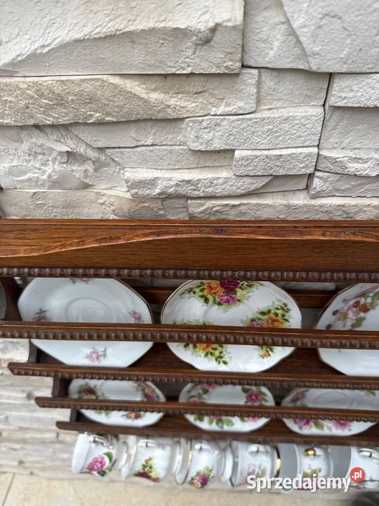 Filiżanka z porcelany filiżanki na drewnianej Bystrzyca Kłodzka