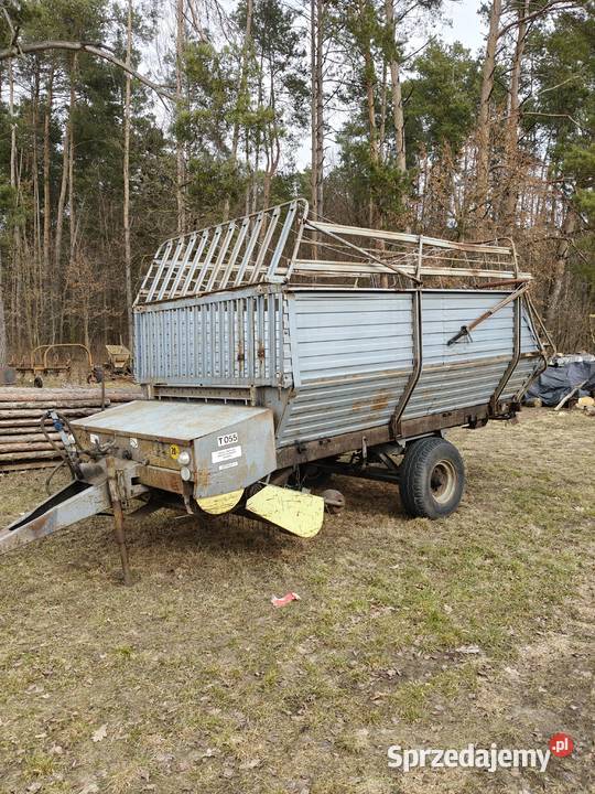 Przyczepa samozbierająca t055 mazowieckie Wiśniew
