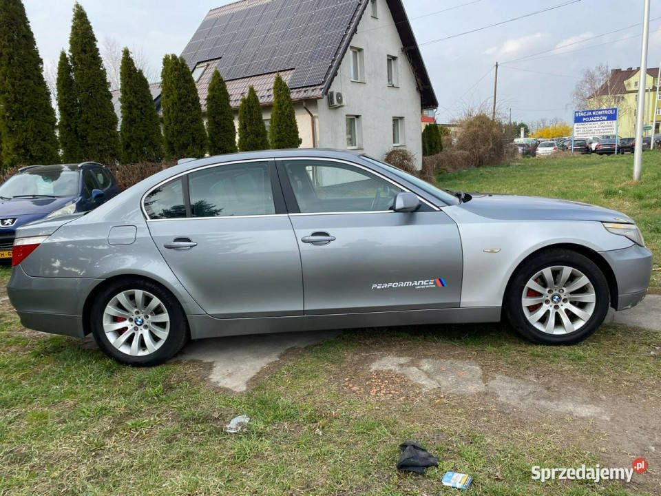 BMW 520 20 Benzyna 170 2005r Sedan XENON Skóry opolskie Nysa