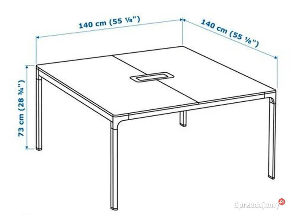 Stół biurowy konferencyjny Ikea kujawsko-pomorskie
