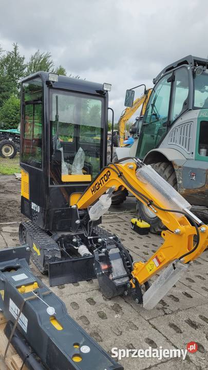 Mini koparka HT10 1Tona gąsiennice gumowe Zaklików