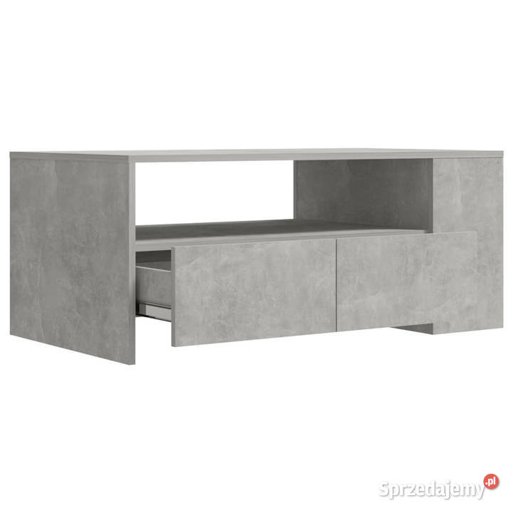 Stolik kawowy szarość betonu 102x55x42 WM810921 Warszawa