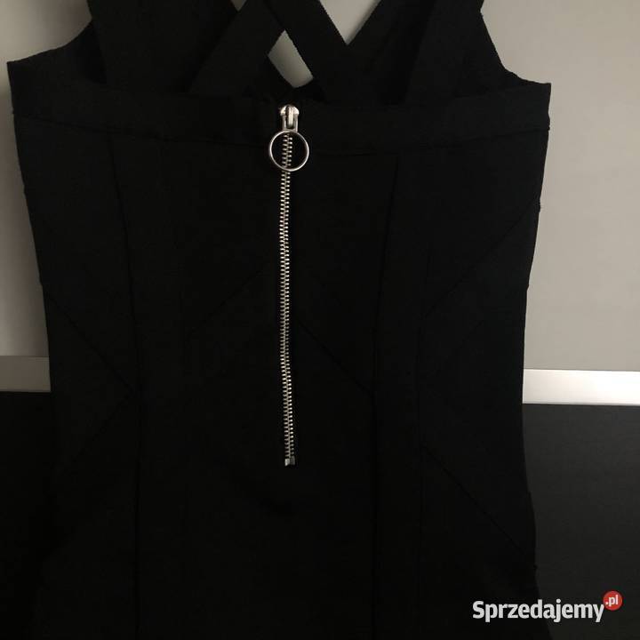 Czarna dopasowana sukienka xs 34 Tally Weijl Tally Weijl Toruń sprzedam