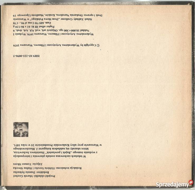 Wiersze Stanisława Jachowicza WAiF Warszawa 1979