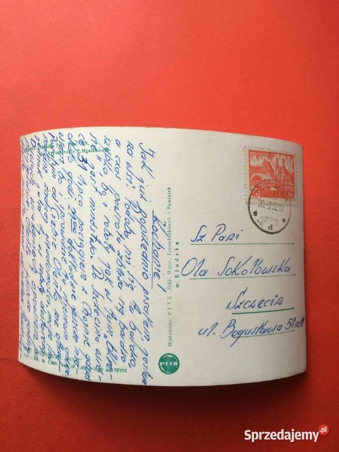 2412 Widokówka Tuchola Szczecin