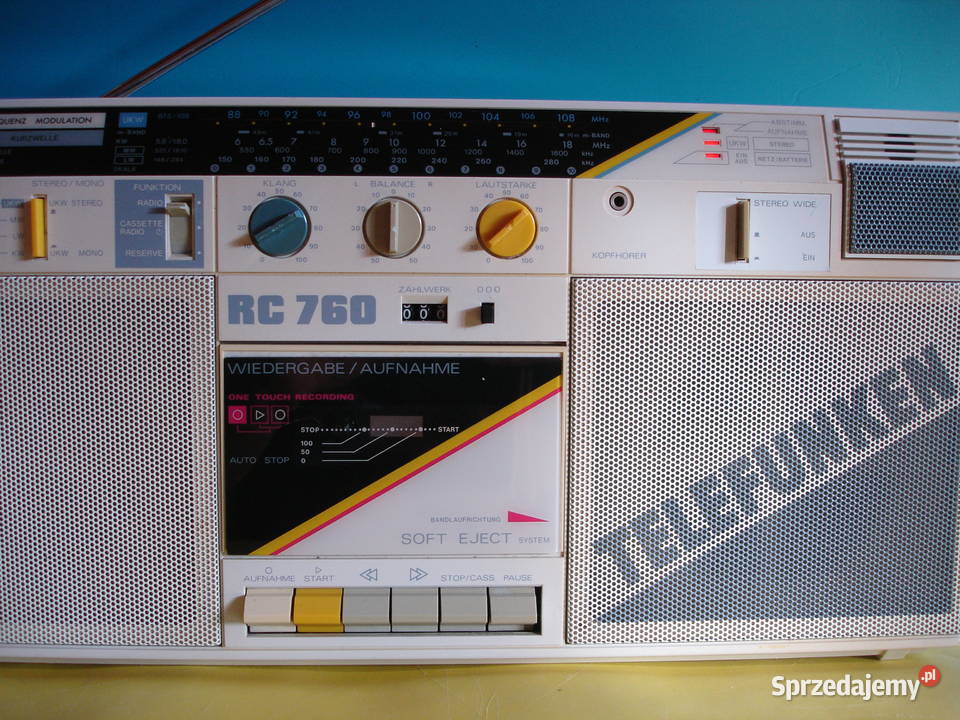 Radiomagnetofon TELEFUNKEN RC760 Zielona Góra