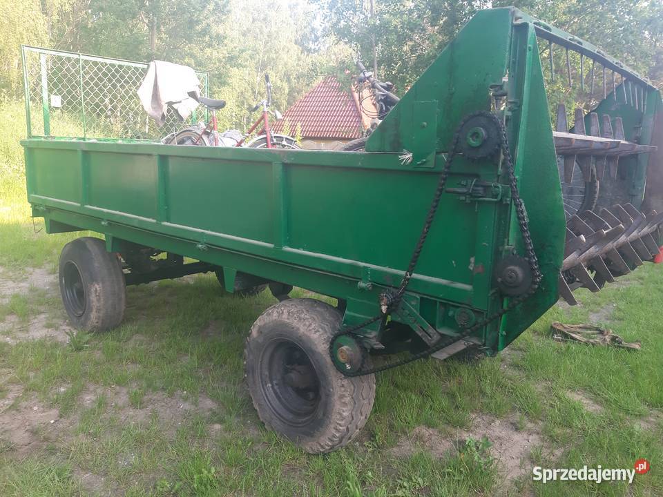 Rozrzutnik obornika nieuszkodzony