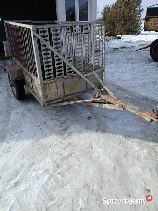 Wózek dwukółka rolnicza możliwośc transportu Wojciechów-Kolonia Piąta