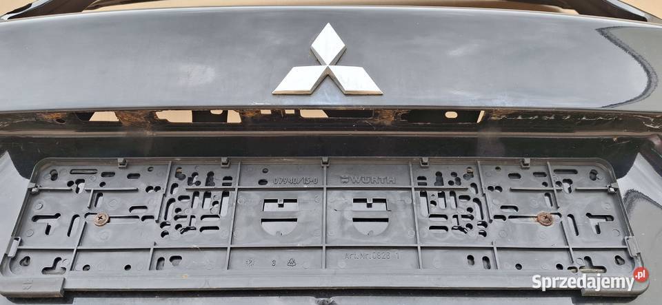 MITSUBISHI ASX KLAPA BAGAŻNIKA TYŁ TYLNA SCS8 osobowe Bieleń