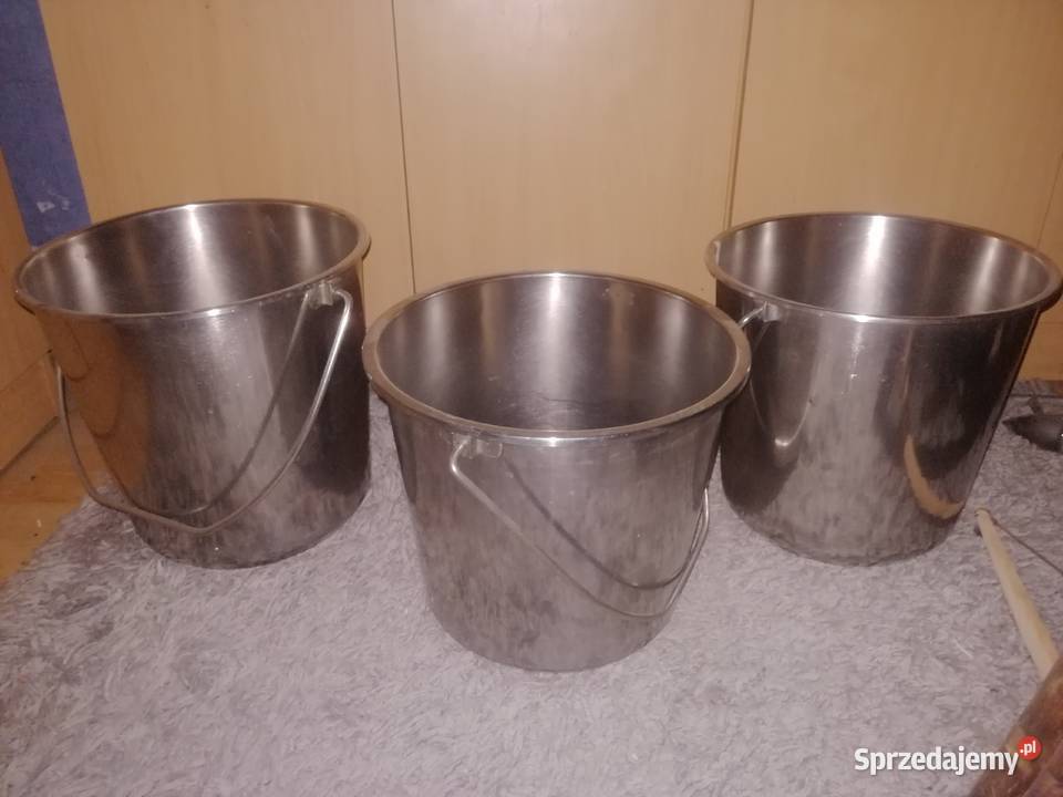Wiadro z nierdzewki Warszawa