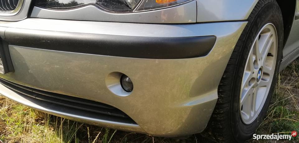 Bmw e46 lift zderzak przód silbergrau metallic Aleksandrów Łódzki