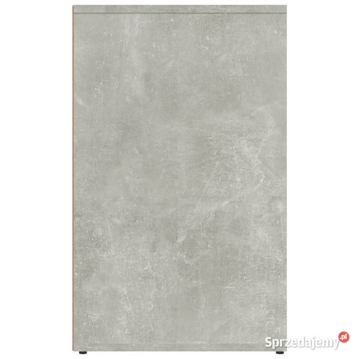 Szafka szarość betonu 80x40x65 materiał