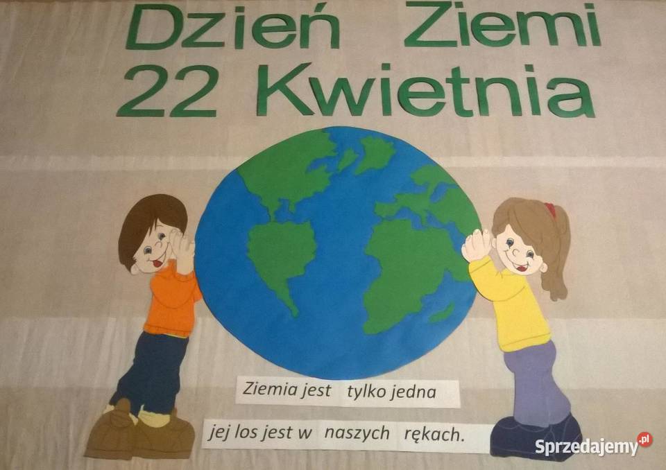 Dekoracje na Dzień Ziemi z brystolu 504 102 444 Garwolin