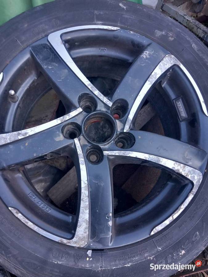 Sprzedam felgi z oponami Audi a4 b7 Czerńczyce