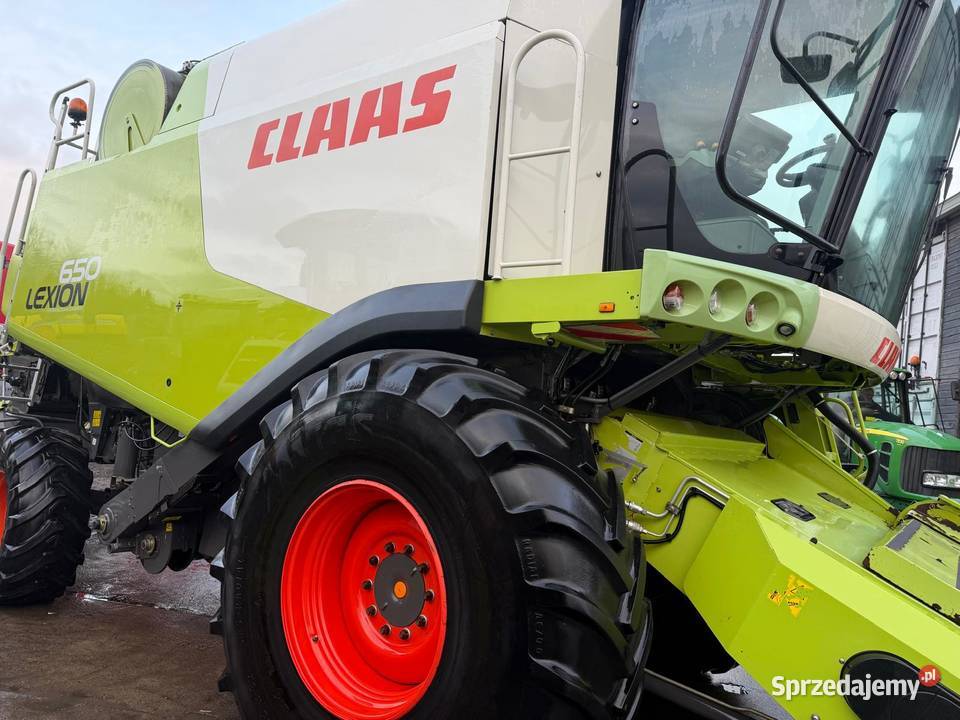 Kombajn Claas Lexion 650 heder V750 pro 2011 w Nowa Ruda