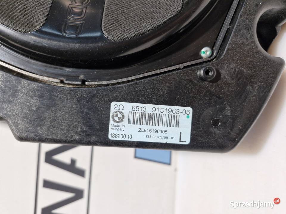 BMW 7 F01 F02 F04 GŁOŚNIK NISKOTONOWY CENTRALNY Sprzęt audio fabryczny sprzedam