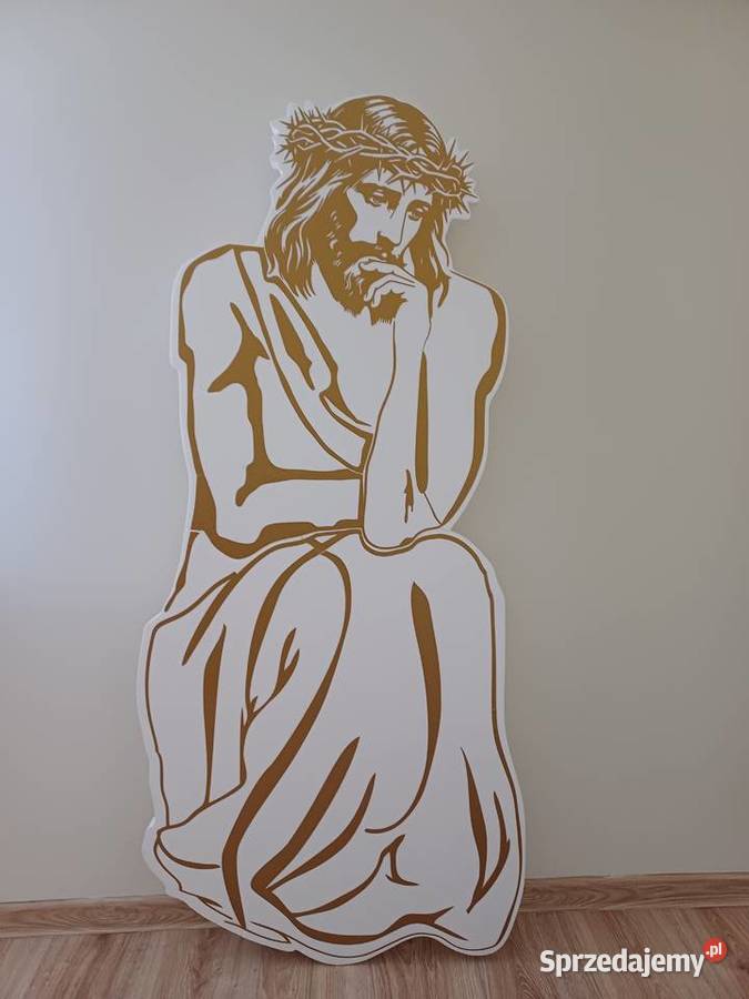 Pan Jezus Frasobliwy dekoracja Wielki Post Dobrzyca