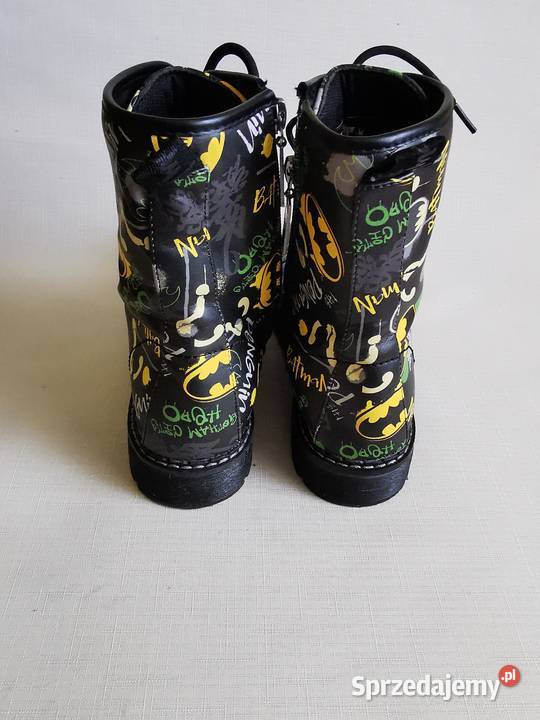 Botki EMP Batman r40st skóra ekologiczna lubelskie Zamość