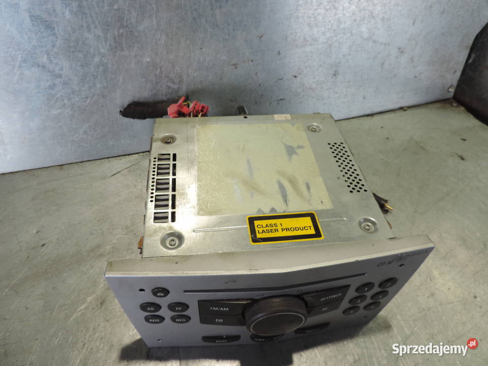 RADIO OPEL ASTRA III H 13154305 Sprzęt audio fabryczny