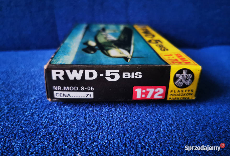 Model samolotu RWD5 bis do sklejania skala 172 z Pozostałe Polkowice