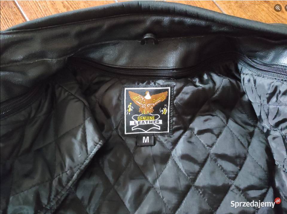 Kurtki skurzane motocyklowe GENUINE rozmiar M i Akcesoria Biłgoraj