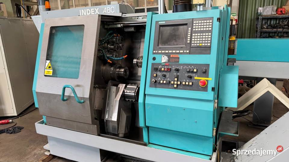 Tokarka CNC INDEX ABC Tarnowskie Góry