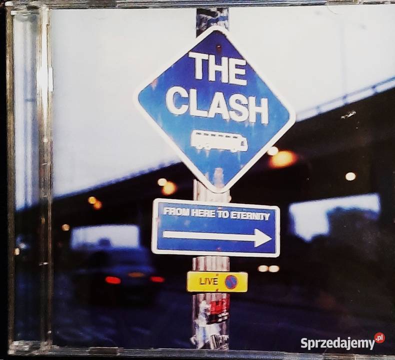 Album CD THE CLASH From Here To Eternity Live Warszawa
