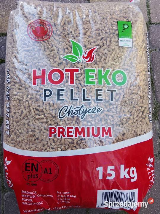 Pellet Hot Eko Pellet Polski A1 Transport lubelskie Łuków sprzedam