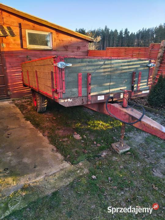 Przyczepa jednoosiowa wywrotka Navtek Tim Vestas Bytów