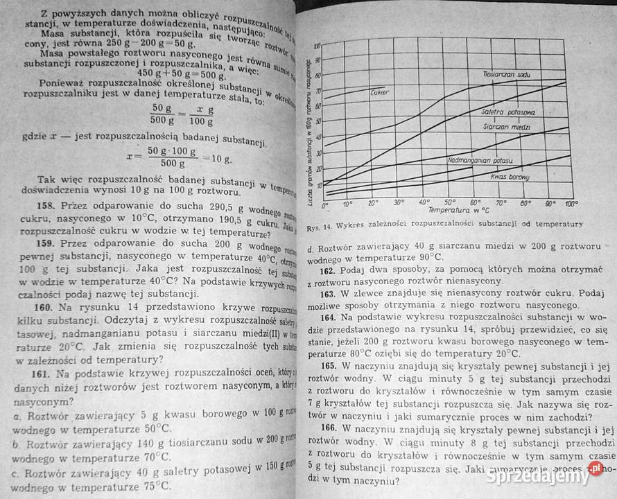 Zbiór zadań z chemii klas 7 i 8 J Mikulska Rok wydania 1987 Chełm