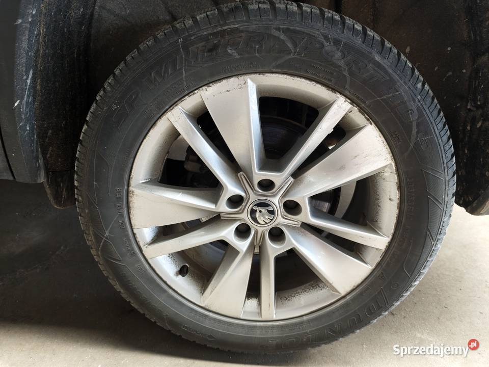 Opony zimowe Dunlop 235 55 r18 używane podkarpackie Stalowa Wola