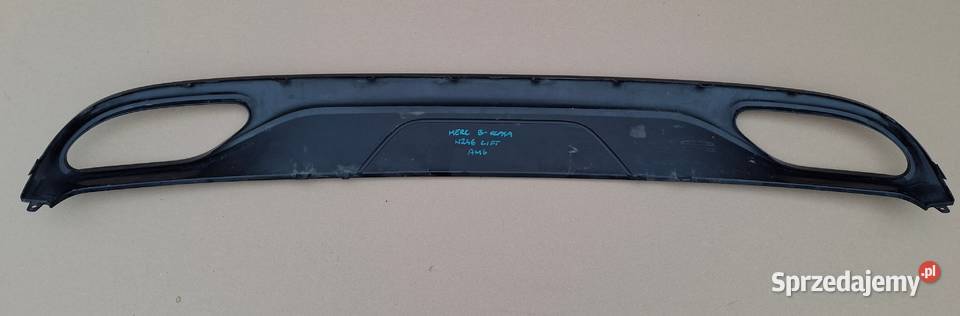 MERCEDES BKLASA W246 LIFT AMG DOKŁADKA ZDERZAKA Zderzaki Bieleń