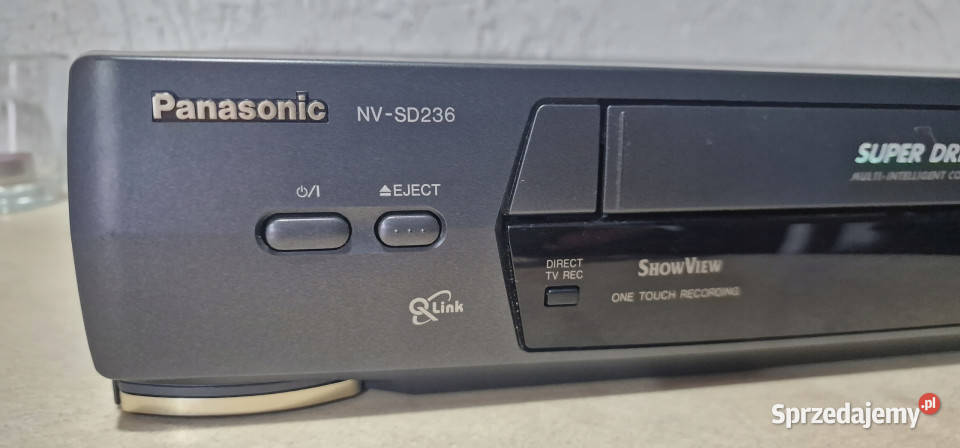 Magnetowid Panasonic NVSD236 NV SD 236 VHS VIDEO Międzychód sprzedam