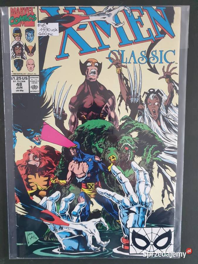 Classic XMen 3 oryginalne komiksy Marvel USA Gdynia