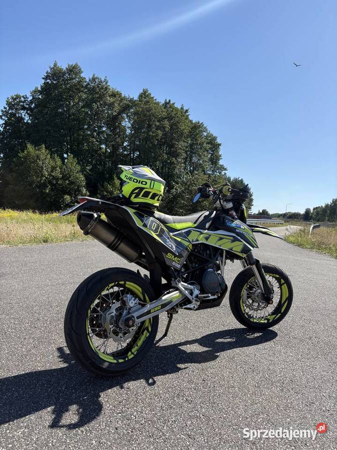 KTM 690 SMC EVO II SUPERMOTO AKRAPOVIC KATA2 zarejestrowany w Polsce Pabianice