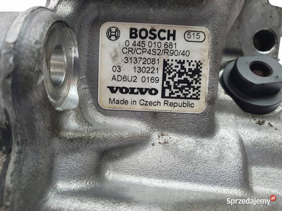 POMPA WTRYSKOWA Volvo S60 II V60 V70 III 20 D3 lubelskie Chełm
