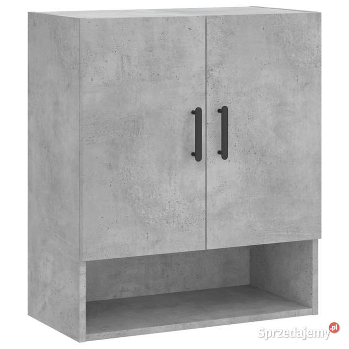 Szafka wisząca szarość betonu 60x31x70 WM829920 Warszawa