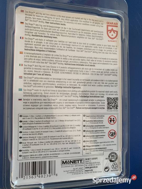 Płyn przeciw parowaniu szkieł do maskiokularów Bytom sprzedam