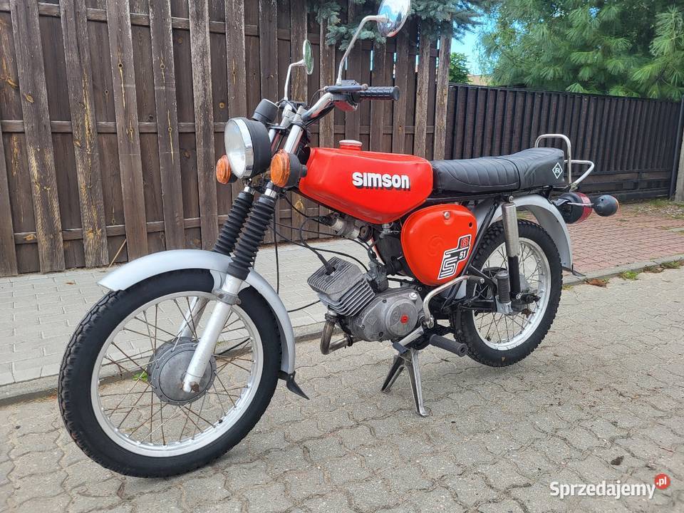 Simson s 51 motorower Mogilno