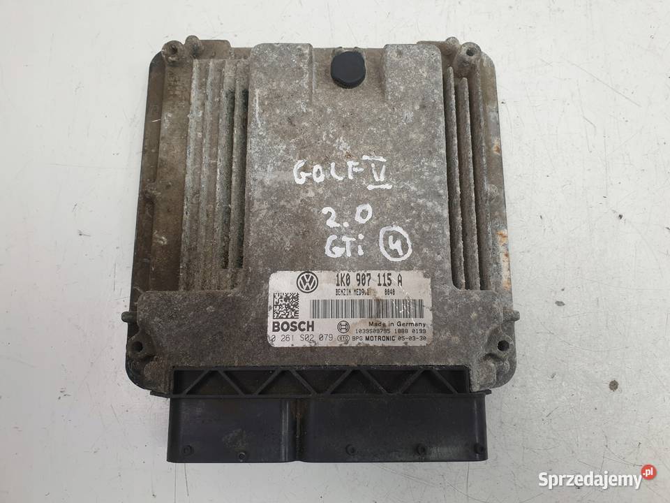 VW Golf V GTI 20 TFSI STEROWNIK SILNIKA komputer Janów