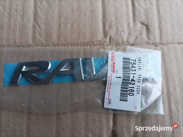TOYOTA RAV4 IV 2013 emblemat klapy tył nowy org Otwock sprzedam