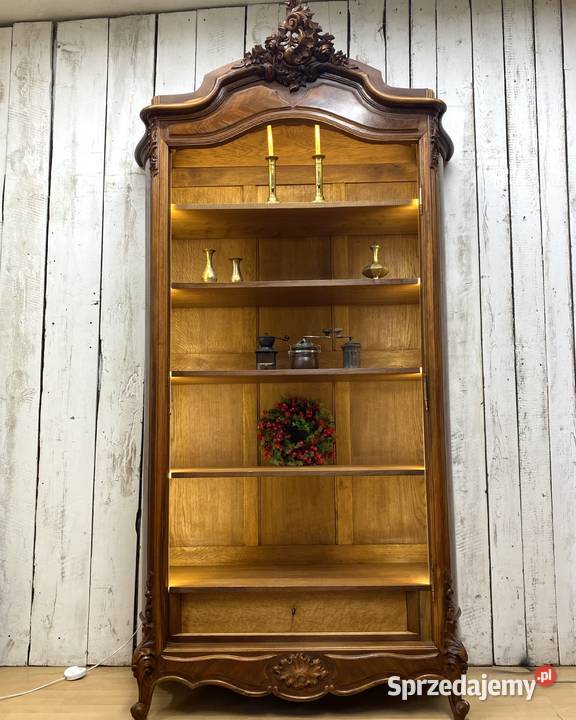 BIBLIOTEKA witryna renowacji Ludwik XV Galbe Warszawa