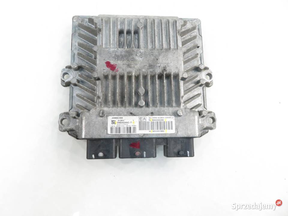 STEROWNIK CITROEN C2 14 HDi 9660300280 osobowe