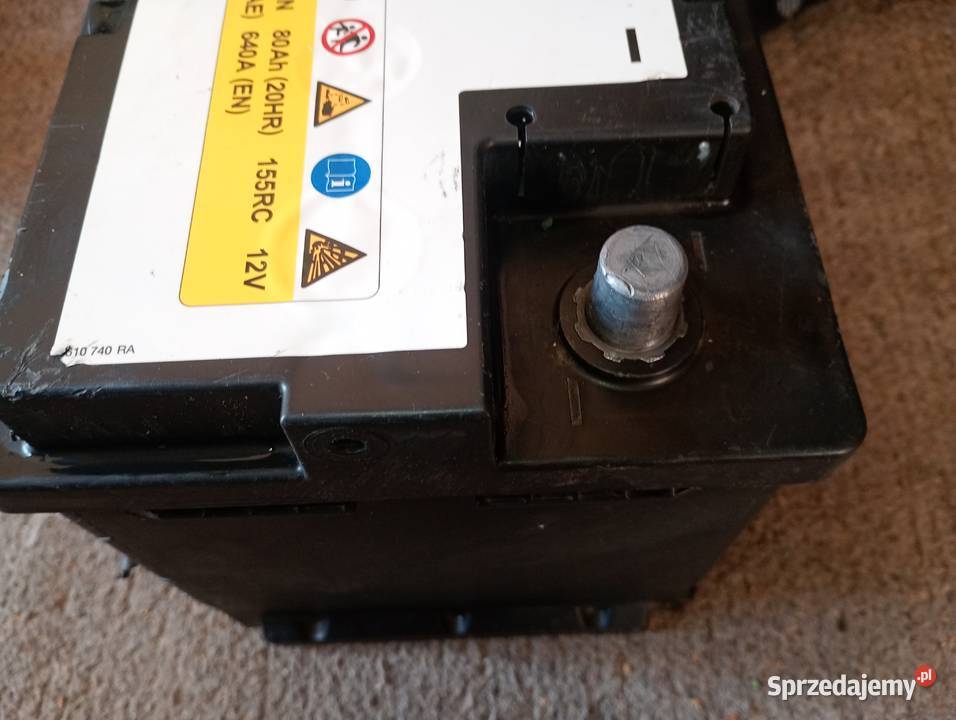 Akumulator Varta 80 AH 640 A Wrocław sprzedam