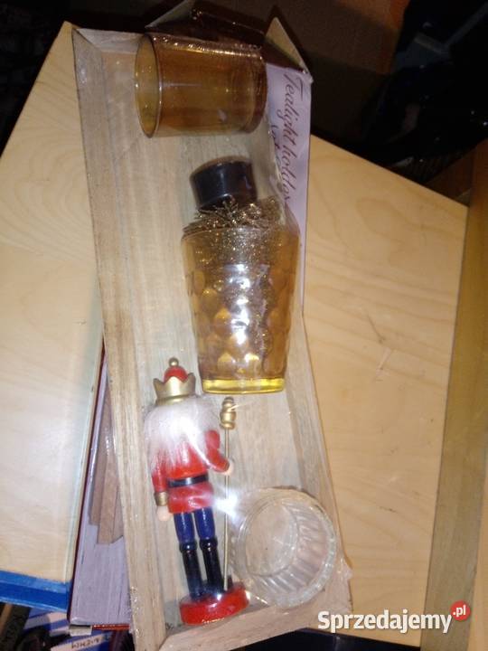 Zestaw świąteczny na stół podstawka pod świece 6